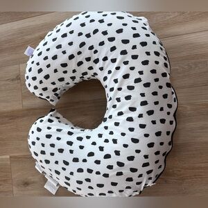 Pottery Barn Kids Black and White Cow Pillow